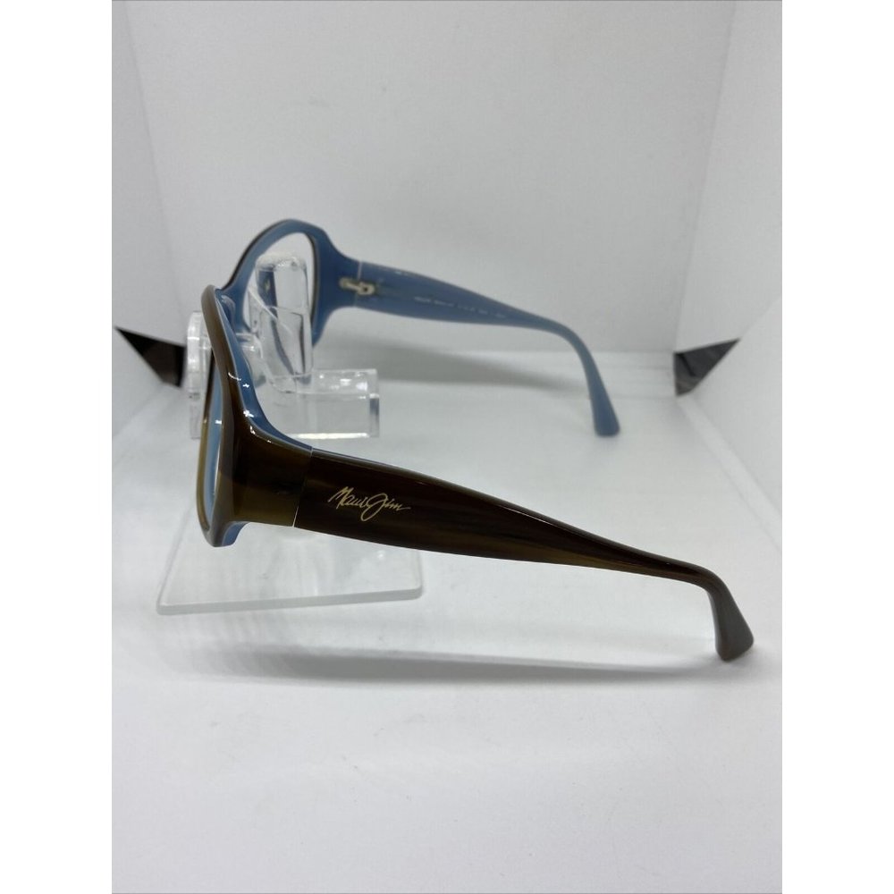 Maui Jim MJ295-03T Sunglasses Frames NALANI MP 61-16-126 Brown/Blue Square NWOT - Picture 5 of 7